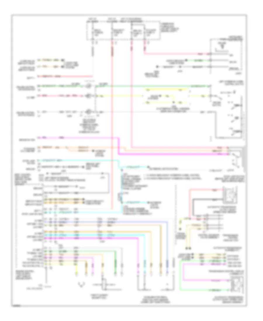 Cruise Control Wiring Diagram for GMC Savana G2011 1500