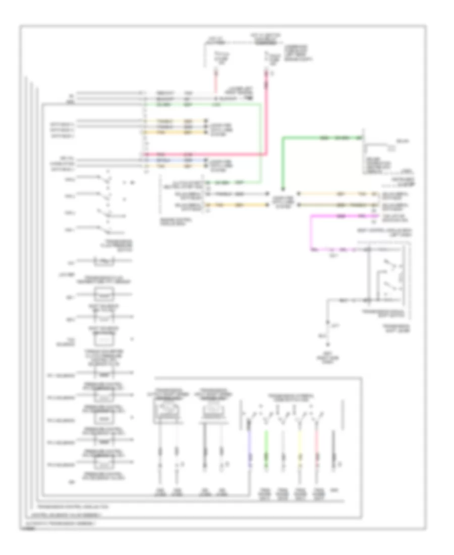 2 4L VIN K A T Wiring Diagram for GMC Terrain SLE 2012