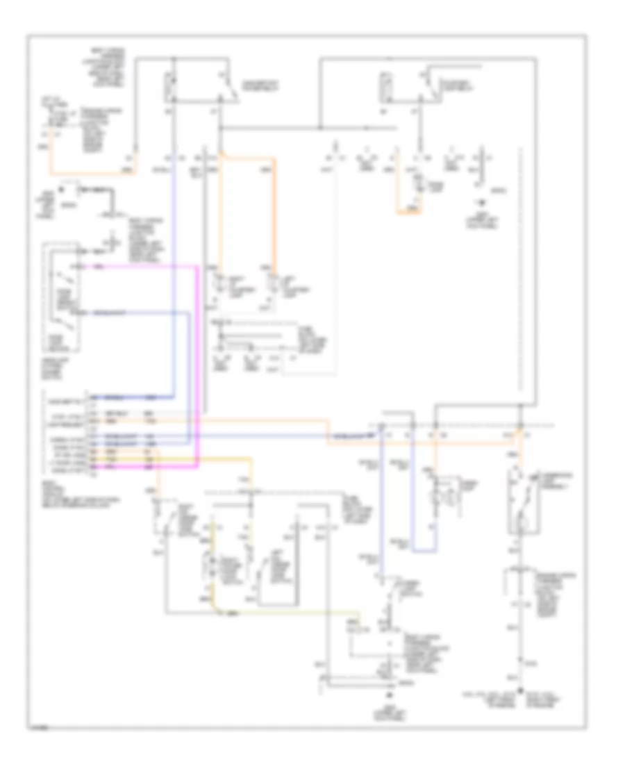 Courtesy Lamps Wiring Diagram Base for GMC Sierra 2000 1500
