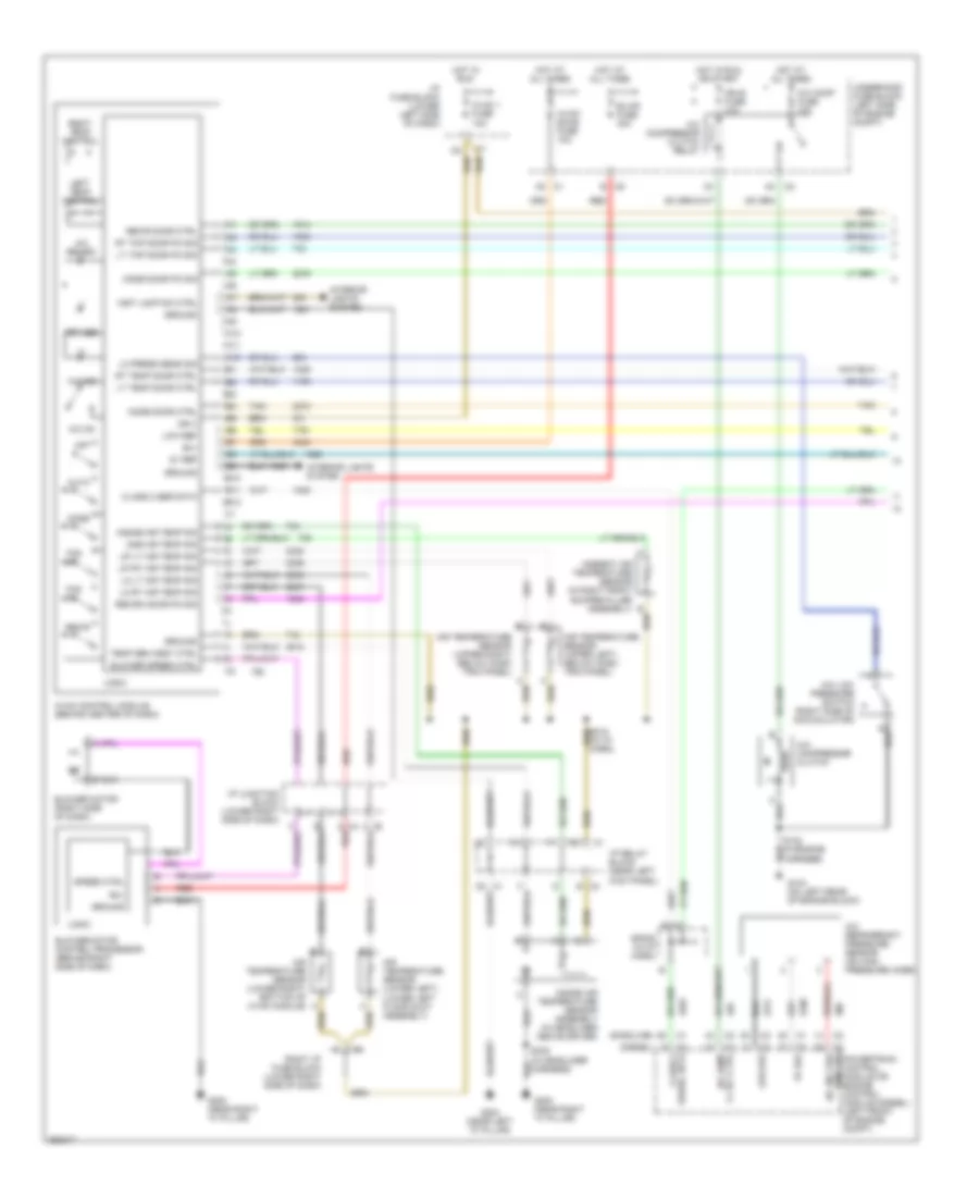 Automatic A C Wiring Diagram 1 of 3 for GMC Sierra Classic HD 2007 1500