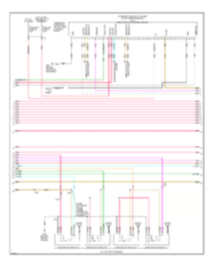 5.3L VIN 4, Engine Performance Wiring Diagram (3 of 5) for GMC Savana G2500 2011