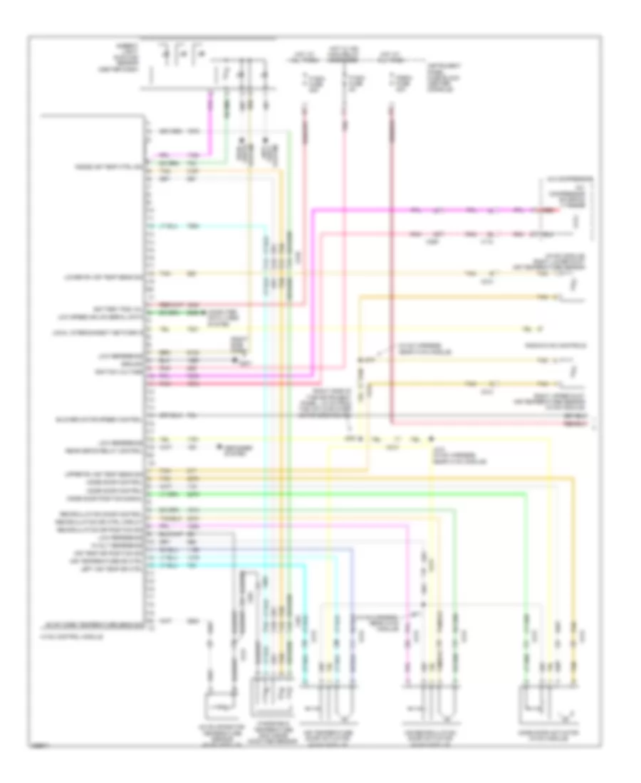 Automatic AC Wiring Diagram (1 of 2) for GMC Terrain SLT 2012
