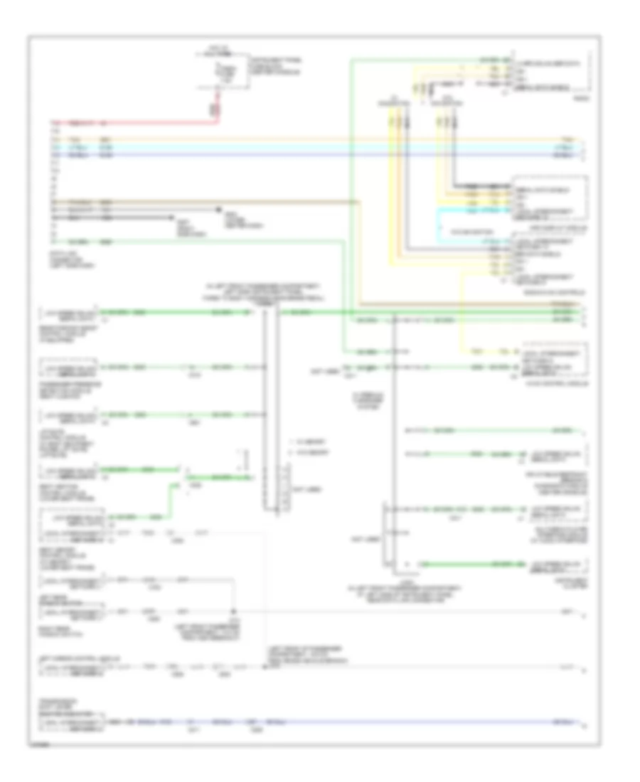 Computer Data Lines Wiring Diagram 1 of 2 for GMC Terrain SLT 2012