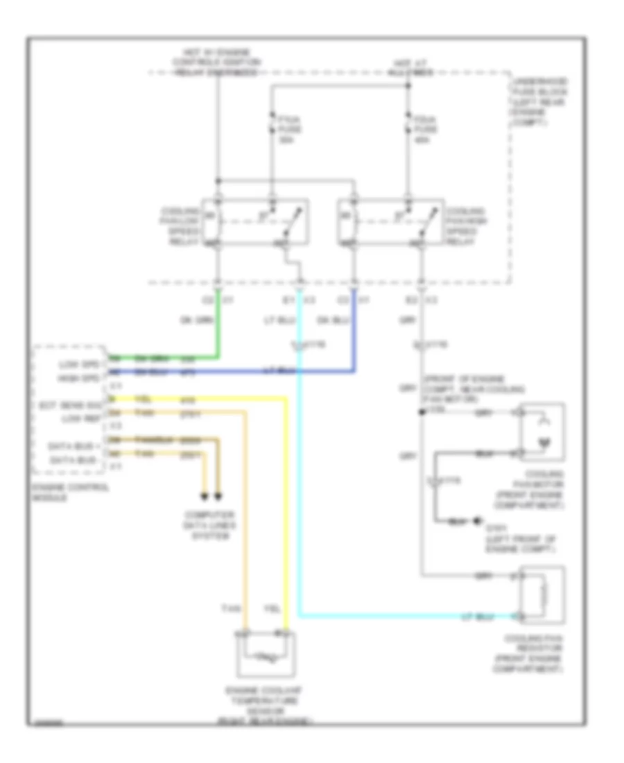 2 4L VIN C Cooling Fan Wiring Diagram for GMC Terrain SLT 2012