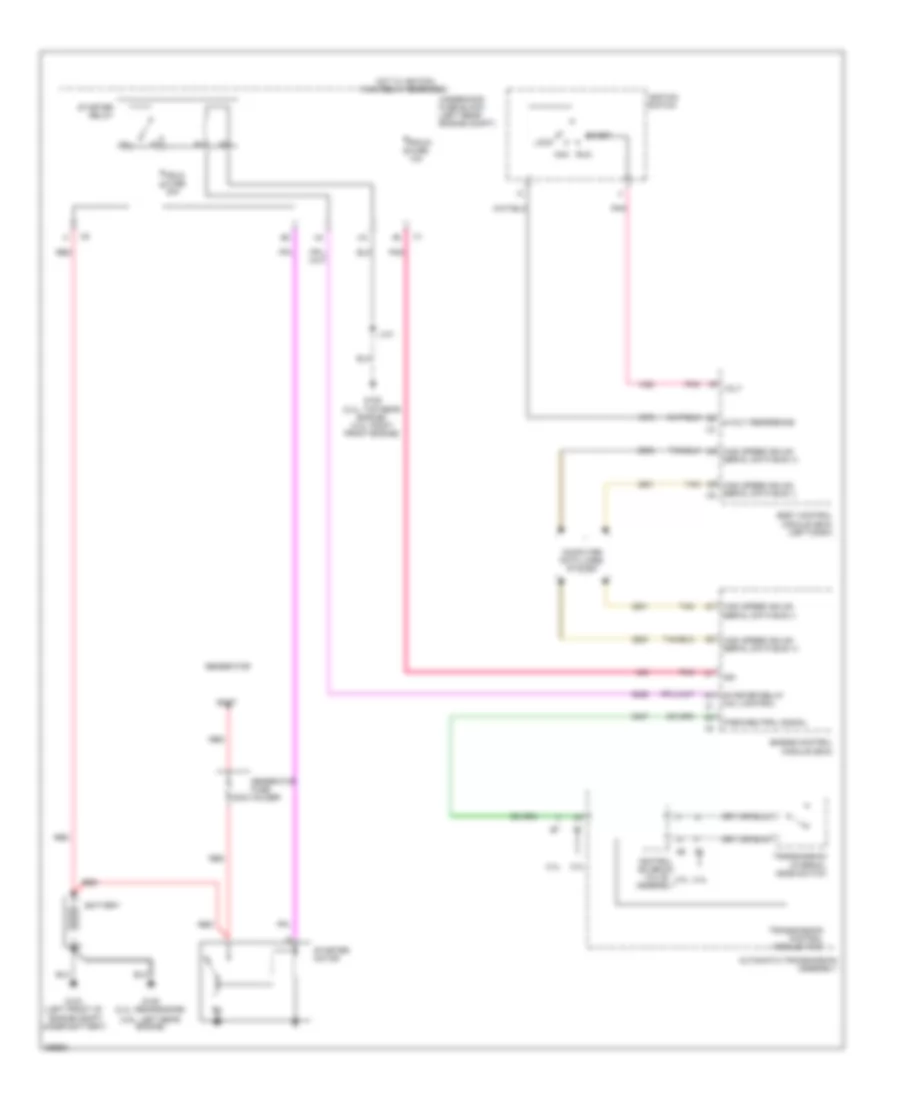 Starting Wiring Diagram for GMC Terrain SLT 2012