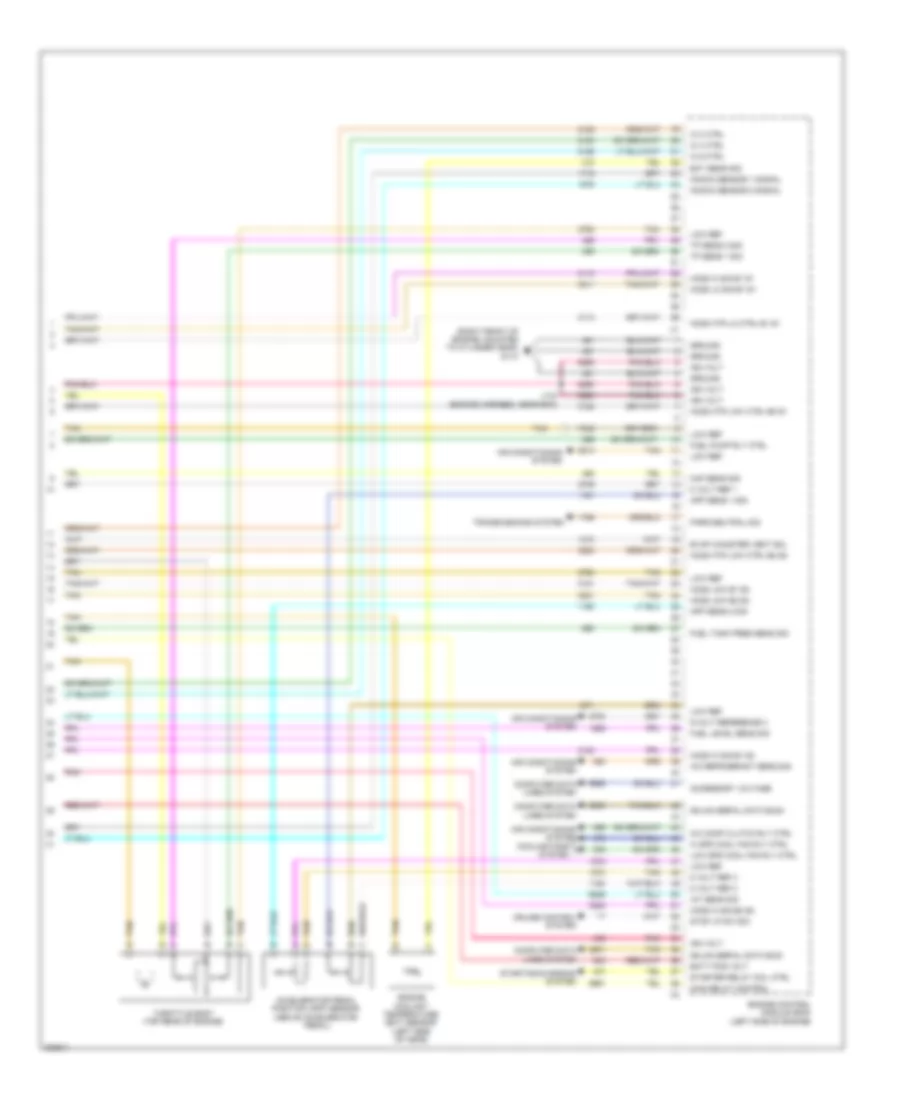 3.6L VIN D, Engine Performance Wiring Diagram (6 of 6) for GMC Acadia SLE 2009