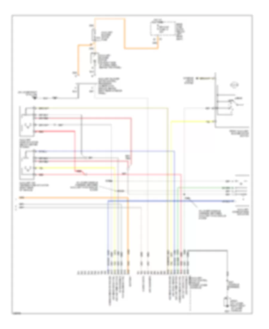 Automatic AC Wiring Diagram (3 of 3) for GMC Envoy XL 2006