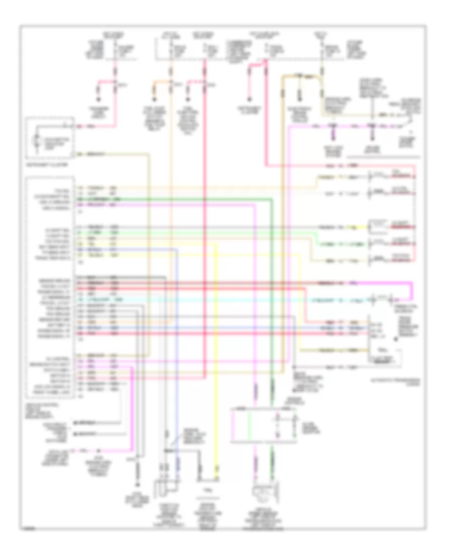 5 0L VIN M A T Wiring Diagram 4L60 E for GMC Pickup C1999 1500