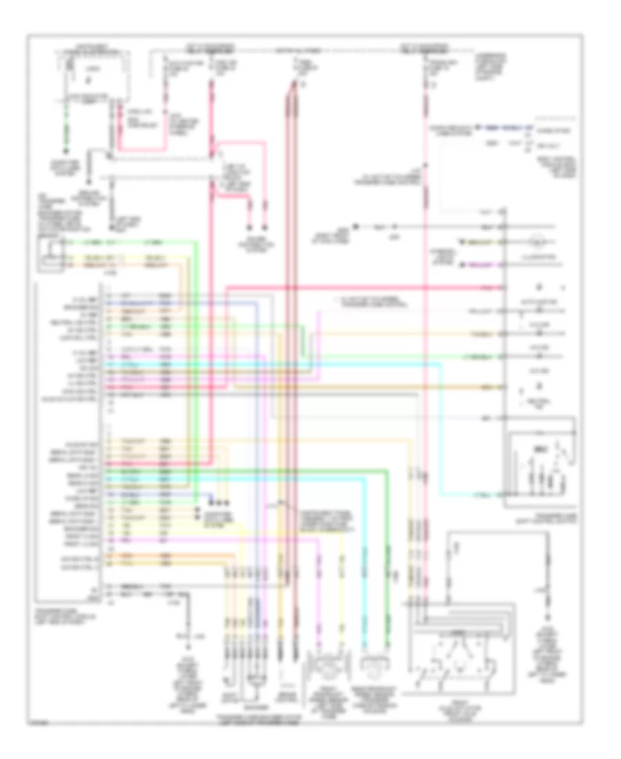 6 2L VIN F Transfer Case Wiring Diagram for GMC Yukon 2012