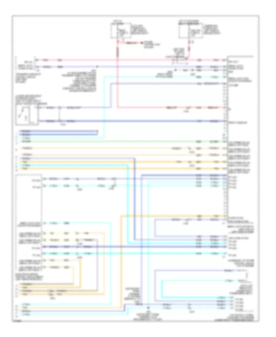 Computer Data Lines Wiring Diagram, Hybrid (3 of 3) for GMC Yukon 2012