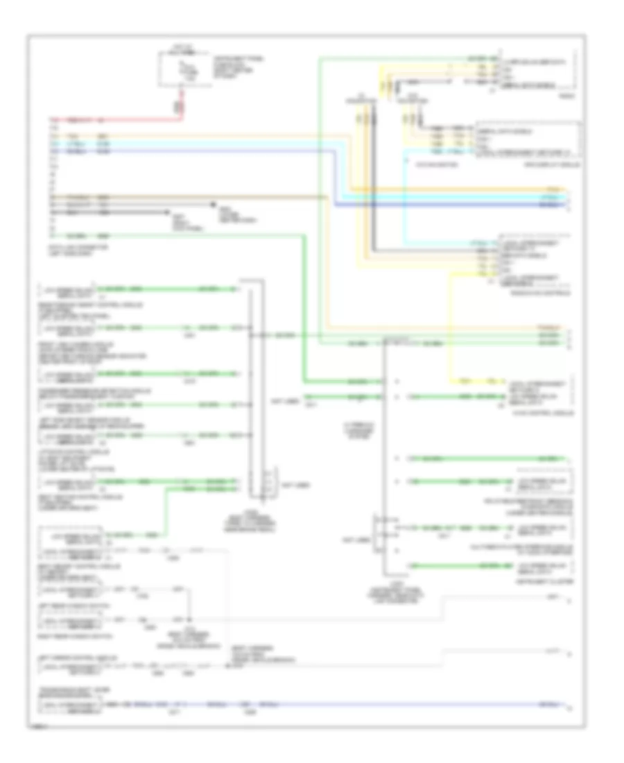 Computer Data Lines Wiring Diagram 1 of 2 for GMC Terrain SLE 2013