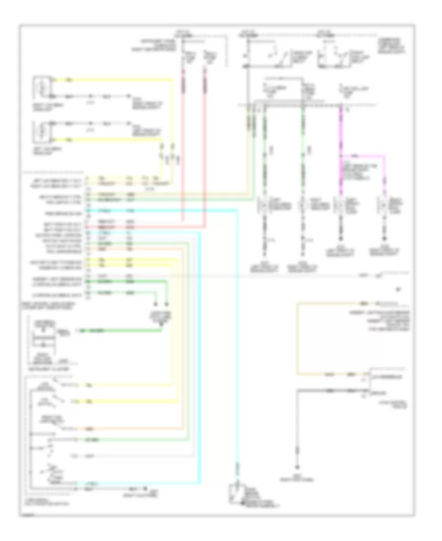 Headlights Wiring Diagram for GMC Terrain SLE 2013