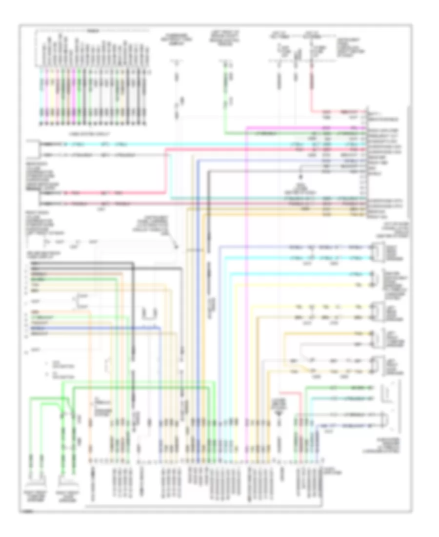 Radio Wiring Diagram 3 of 3 for GMC Terrain SLE 2013