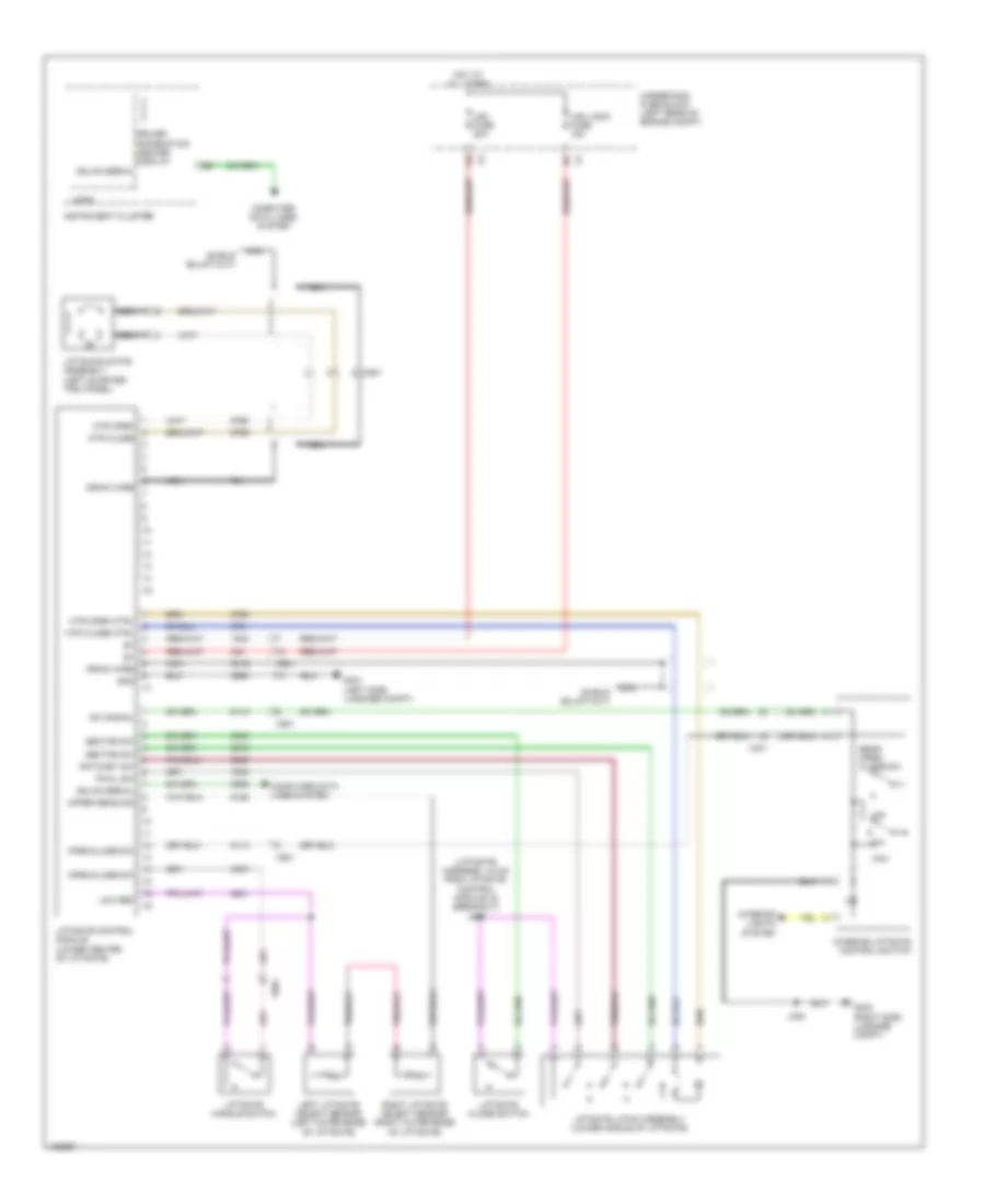 Power Liftgate Wiring Diagram for GMC Terrain SLE 2013