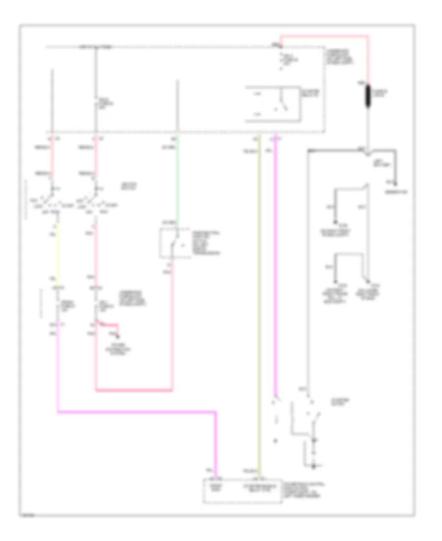 Starting Wiring Diagram for GMC Savana Special G2004 3500