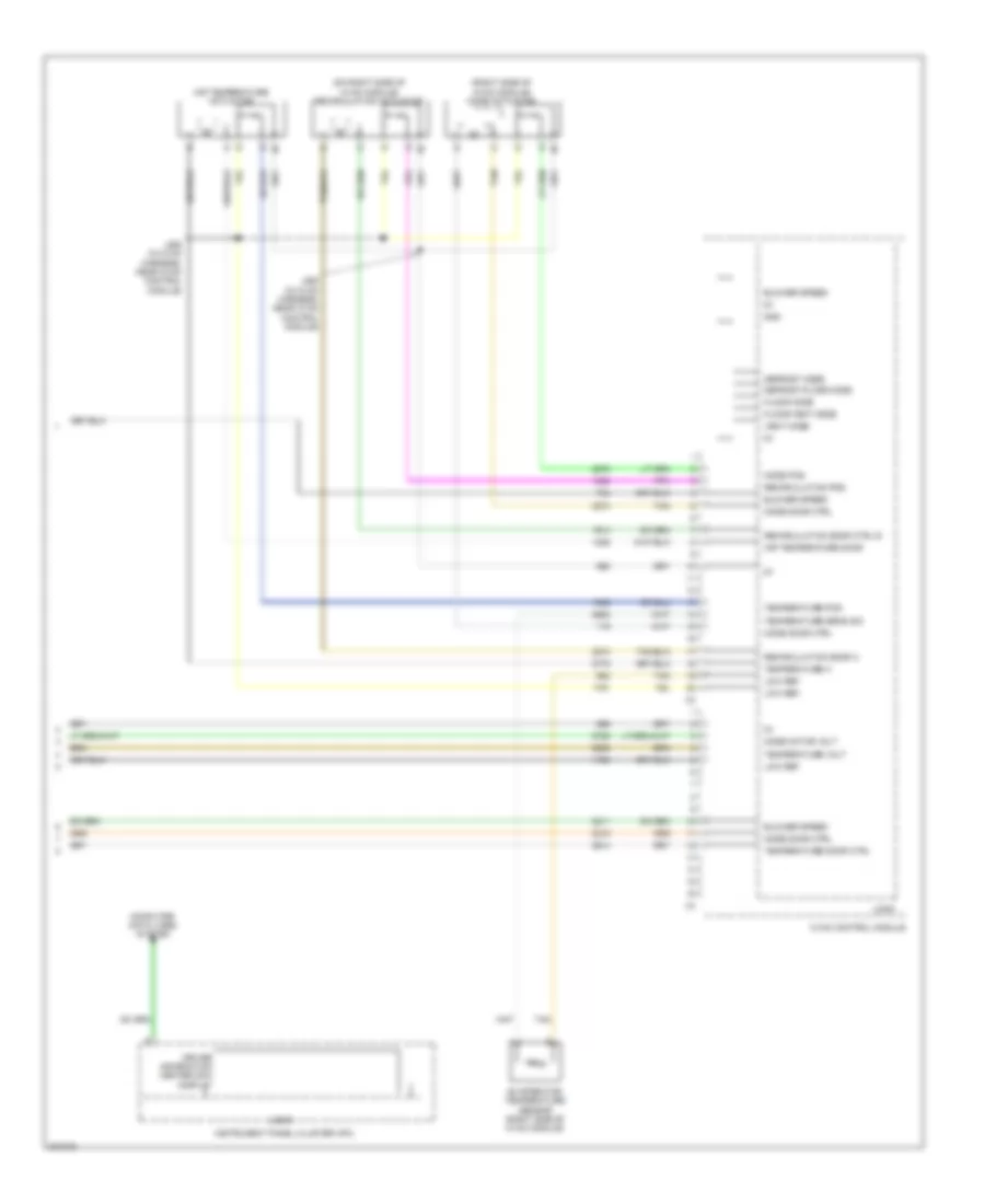 Manual A C Wiring Diagram 4 of 4 for GMC Acadia SLT 2009