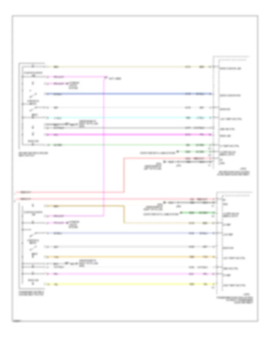 Climate Control Seats Wiring Diagram with Memory 2 of 2 for GMC Acadia SLT 2009