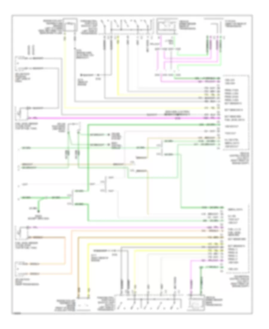 Instrument Cluster Wiring Diagram 2 of 2 for GMC Sonoma 2000