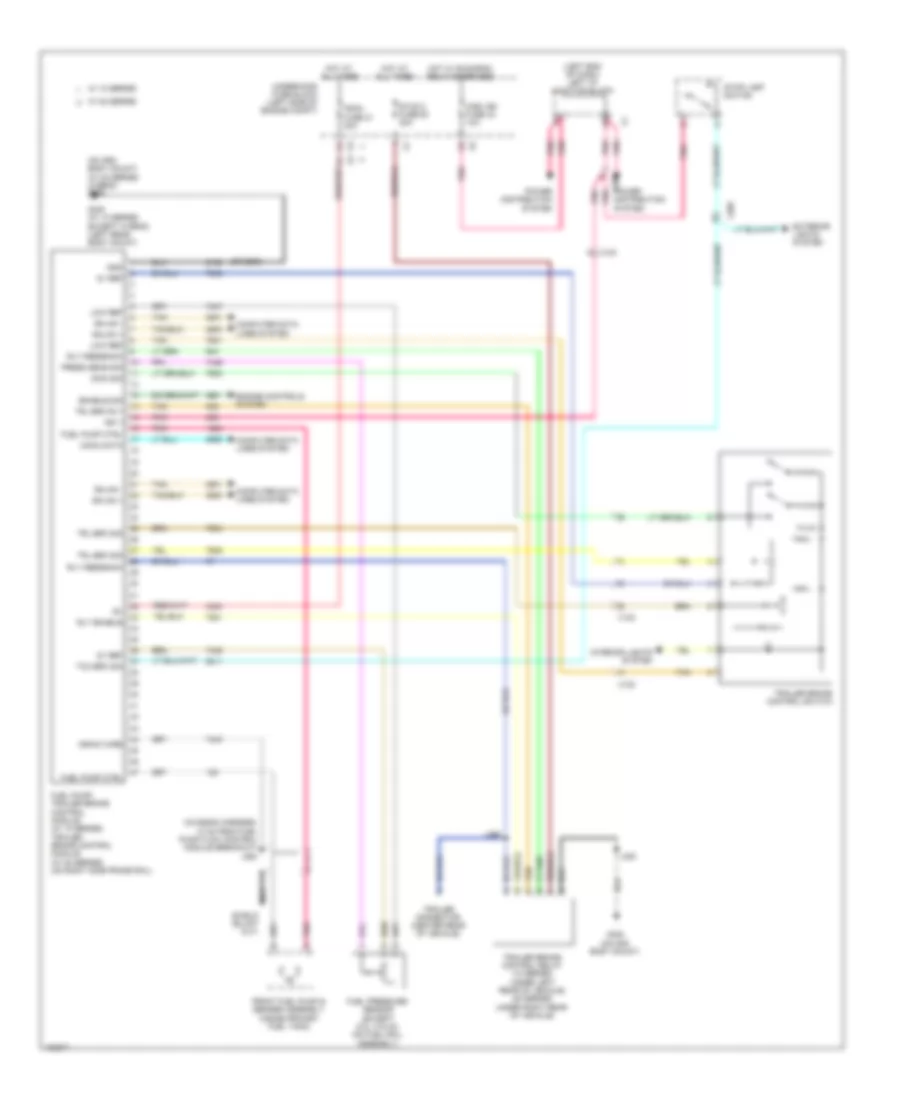 Trailer ABS Wiring Diagram for GMC Yukon 2013