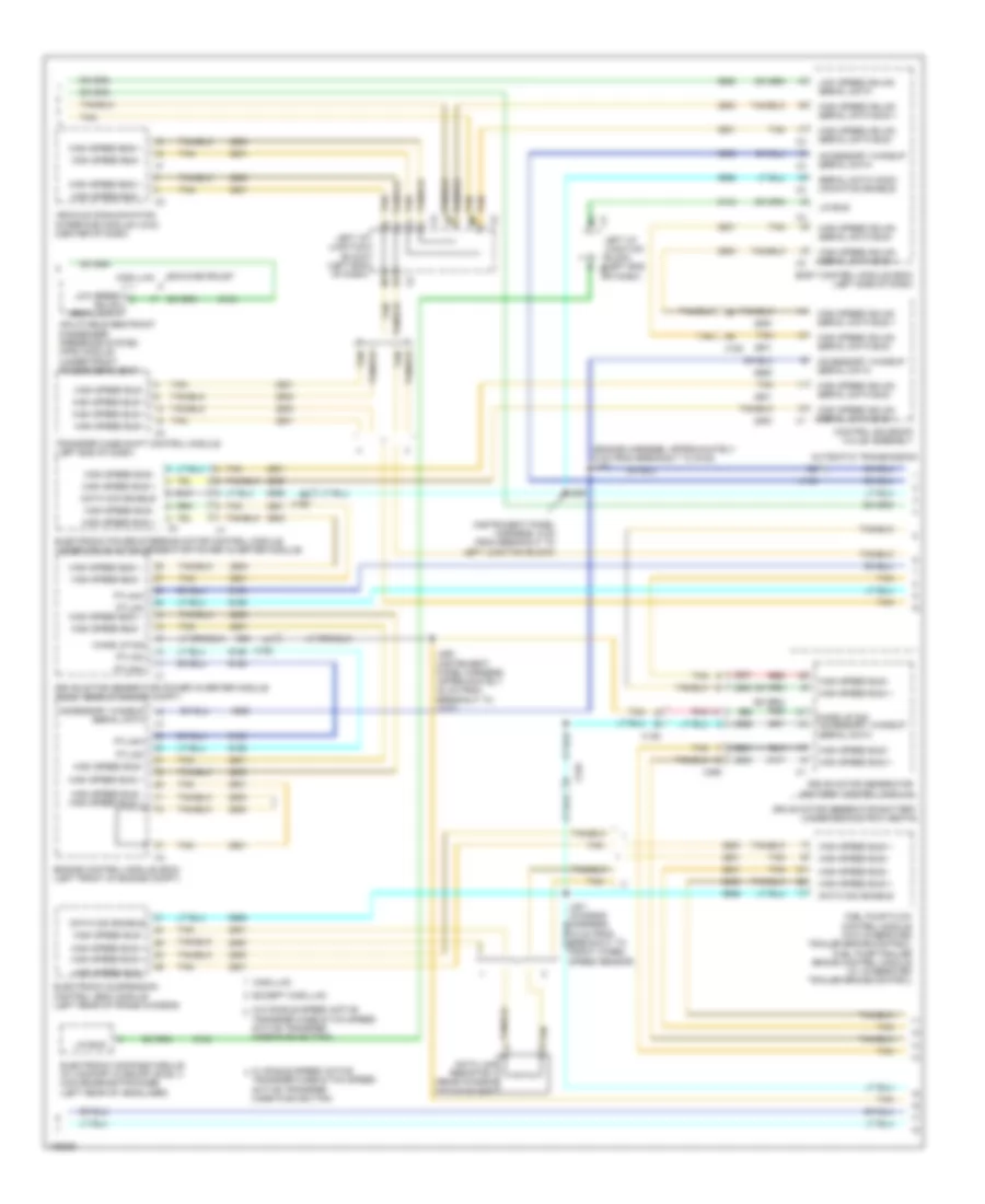 Computer Data Lines Wiring Diagram, Hybrid (2 of 3) for GMC Yukon 2013