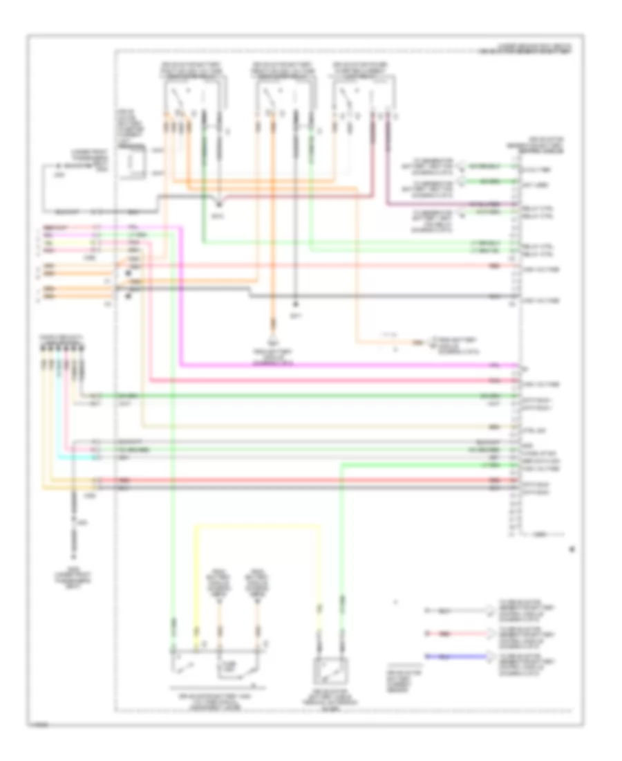 6 0L VIN J Hybrid System Wiring Diagram 4 of 5 for GMC Yukon 2013