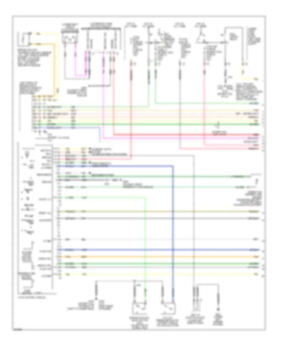 Manual AC Wiring Diagram (1 of 3) for GMC Cab  Chassis Sierra 3500 HD 2009