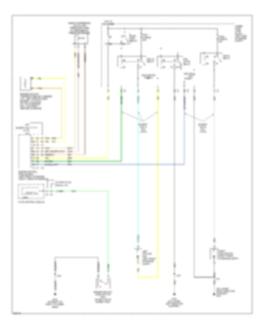 Cooling Fan Wiring Diagram for GMC Cab  Chassis Sierra 3500 HD 2009