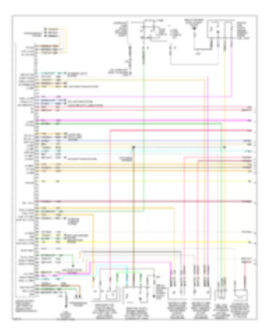 6 0L VIN K Engine Performance Wiring Diagram 1 of 5 for GMC Cab  Chassis Sierra HD 2009 3500
