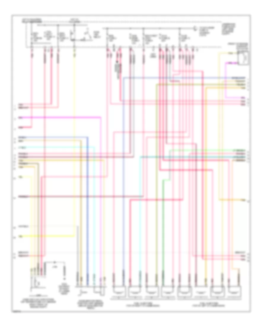 6.0L VIN K, Engine Performance Wiring Diagram (2 of 5) for GMC Cab  Chassis Sierra 3500 HD 2009