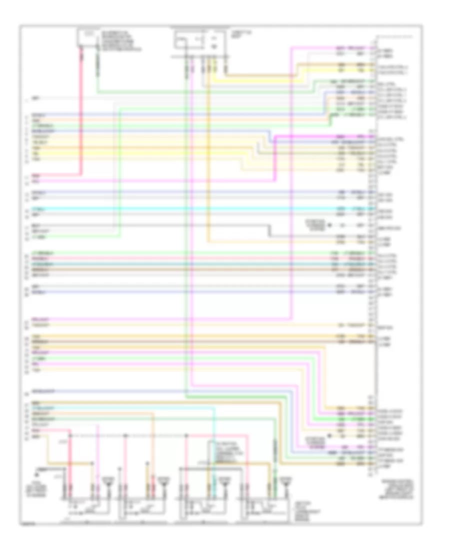 6.0L VIN K, Engine Performance Wiring Diagram (5 of 5) for GMC Cab  Chassis Sierra 3500 HD 2009