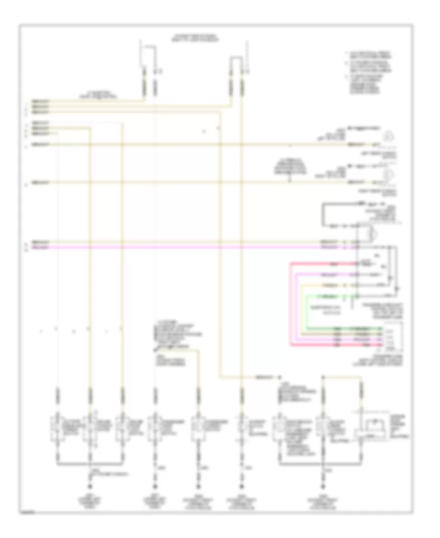 Instrument Illumination Wiring Diagram (2 of 2) for GMC Cab  Chassis Sierra 3500 HD 2009