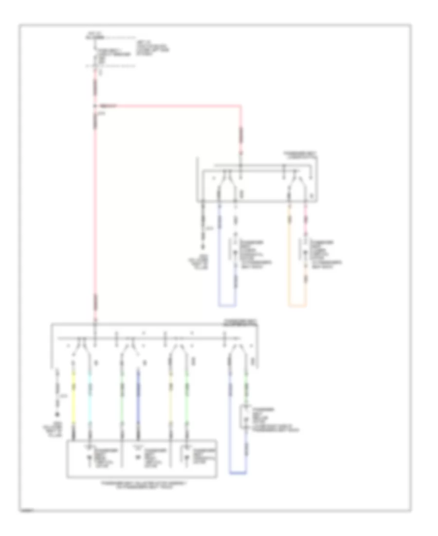Passenger Power Seat Wiring Diagram 8 Way Power Seat for GMC Cab  Chassis Sierra HD 2009 3500