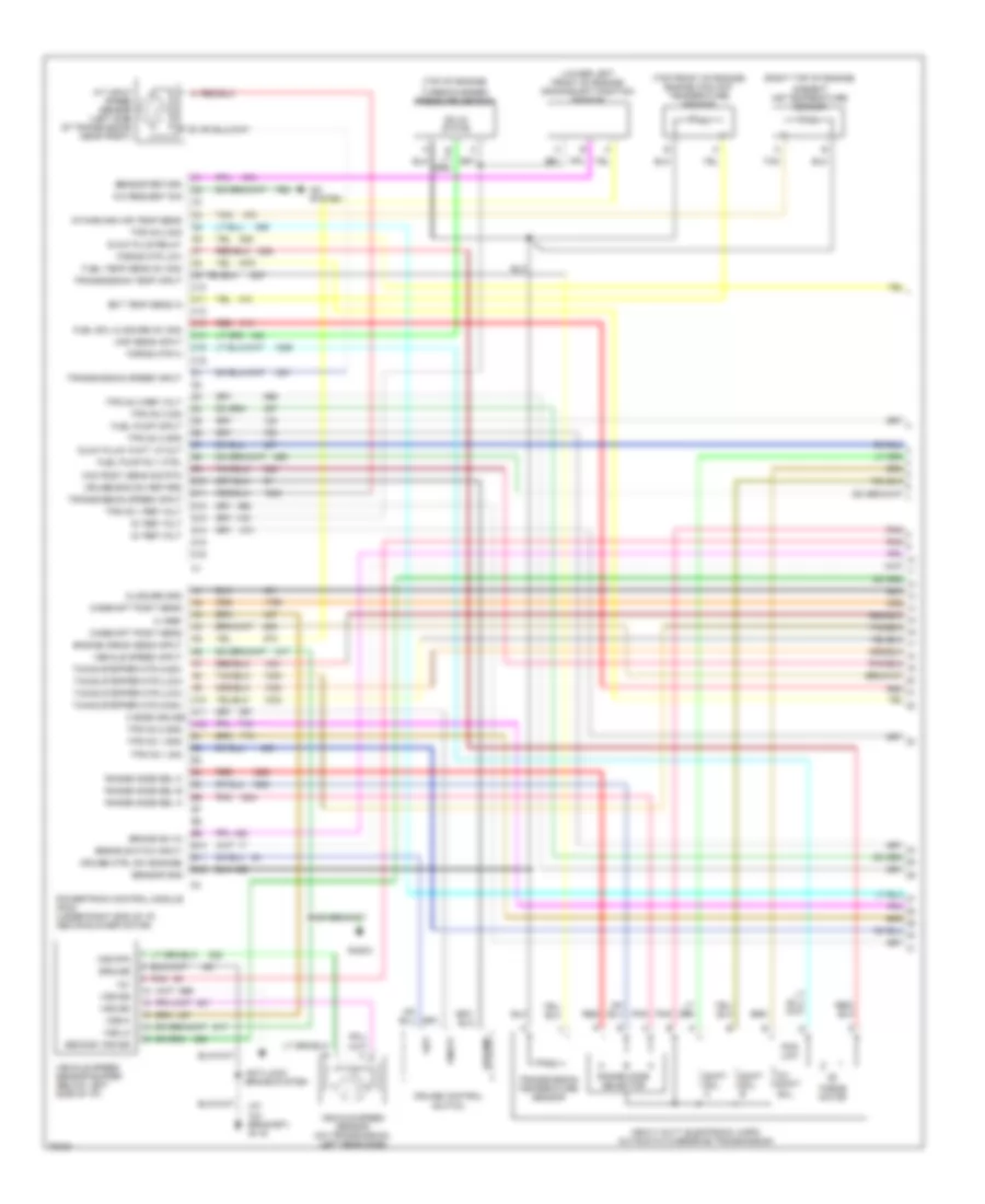 6 5L VIN F Engine Performance Wiring Diagrams 1 of 4 for GMC Savana Camper Special G1996 3500