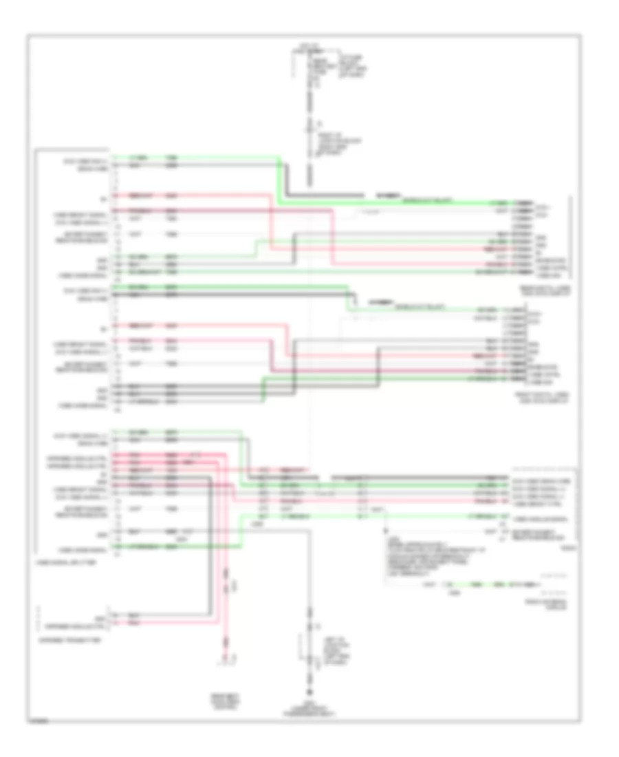 Video Splitter Wiring Diagram for GMC Yukon XL C2500 2012