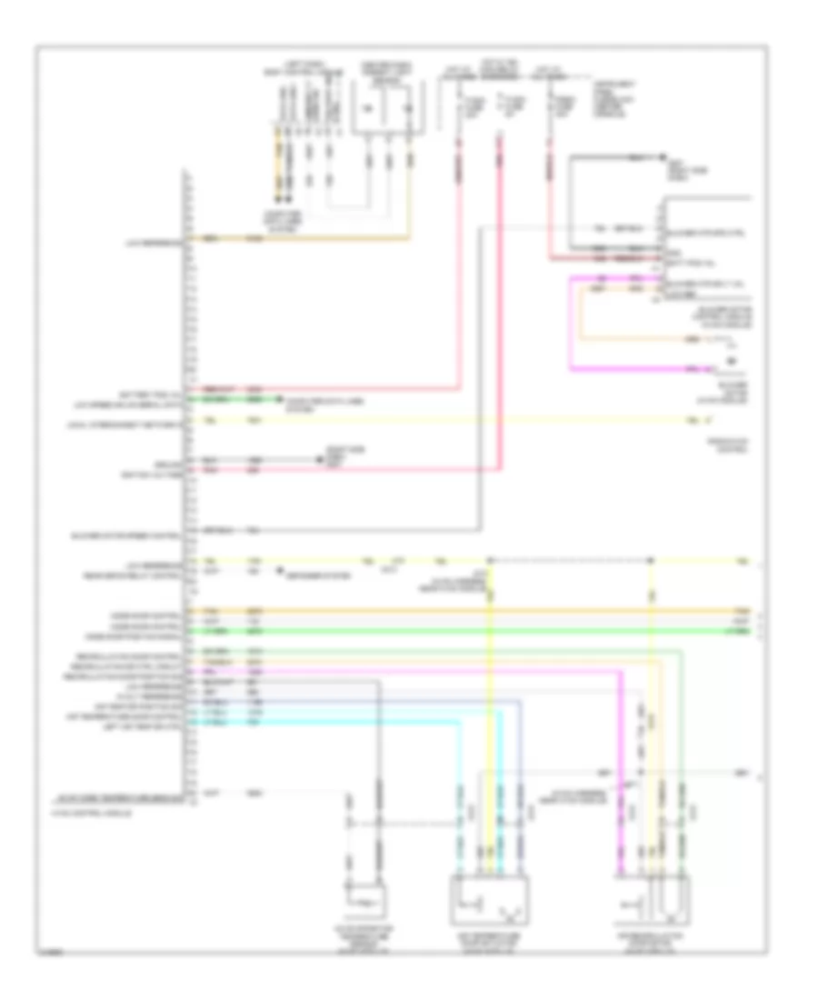Manual A C Wiring Diagram 1 of 2 for GMC Terrain SLE 2011