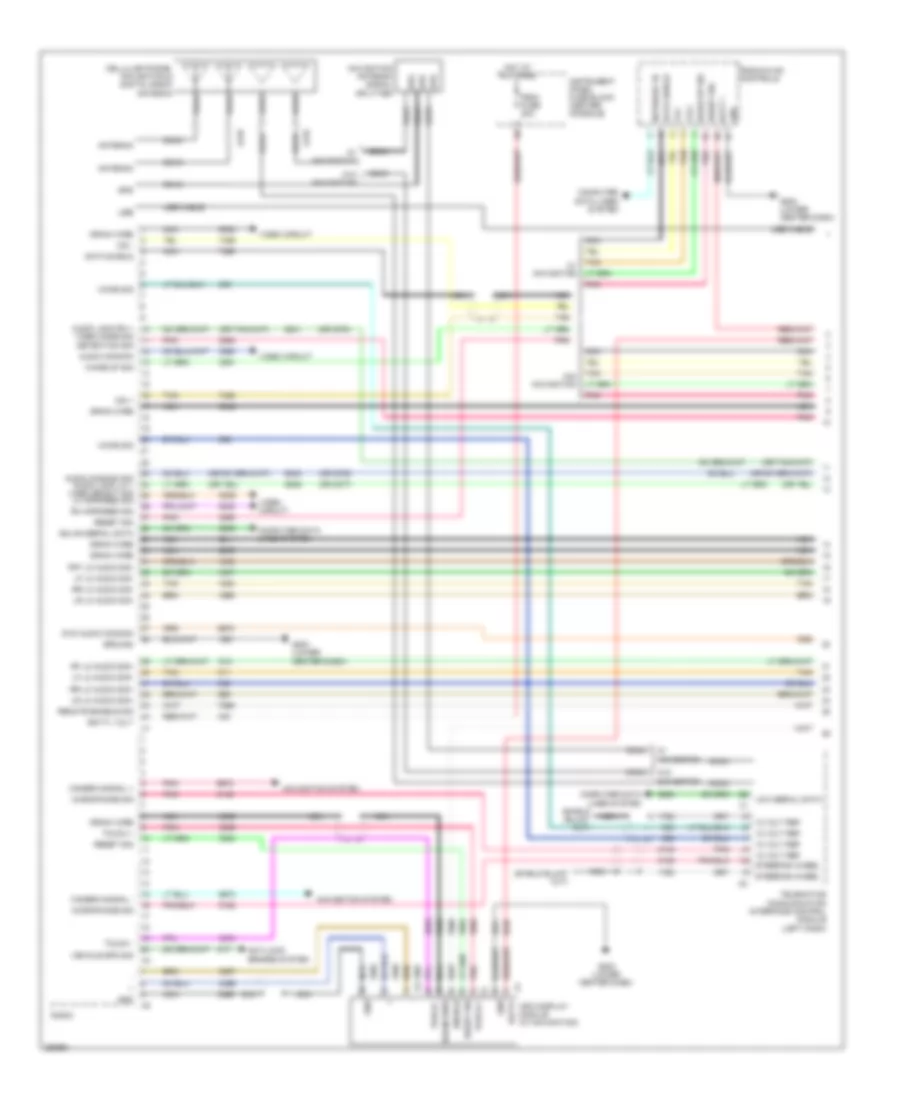 Radio Wiring Diagram 1 of 3 for GMC Terrain SLE 2011