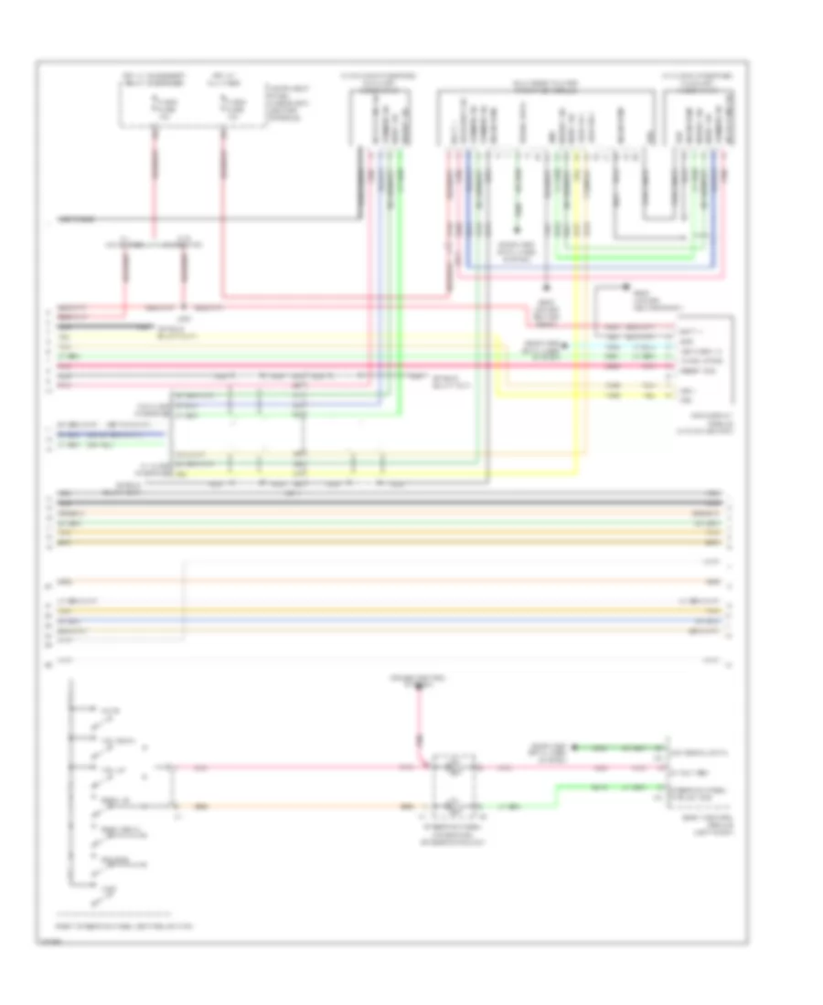 Radio Wiring Diagram 2 of 3 for GMC Terrain SLE 2011