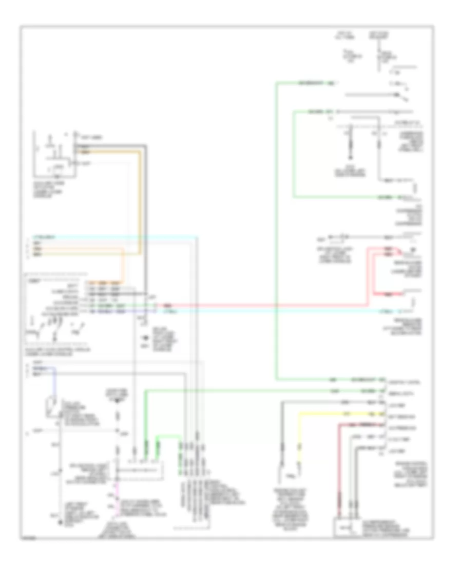 Automatic AC Wiring Diagram (2 of 2) for GMC Envoy 2009