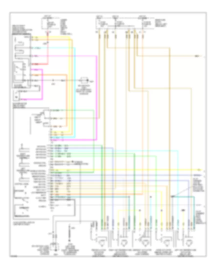 Manual A C Wiring Diagram 1 of 2 for GMC Envoy 2009