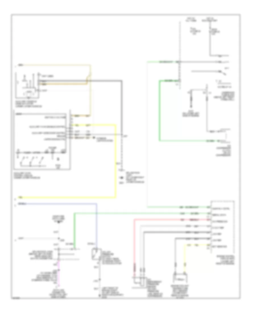 Manual AC Wiring Diagram (2 of 2) for GMC Envoy 2009