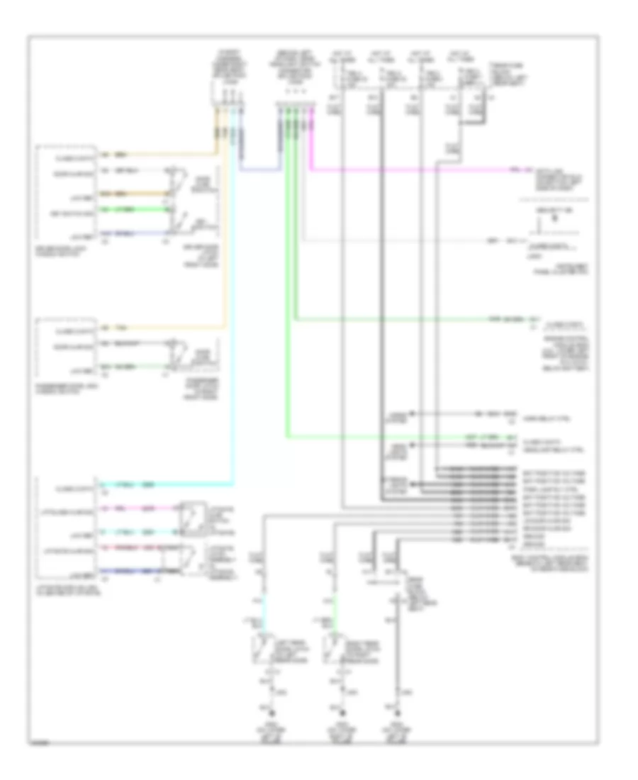 Forced Entry Wiring Diagram for GMC Envoy 2009