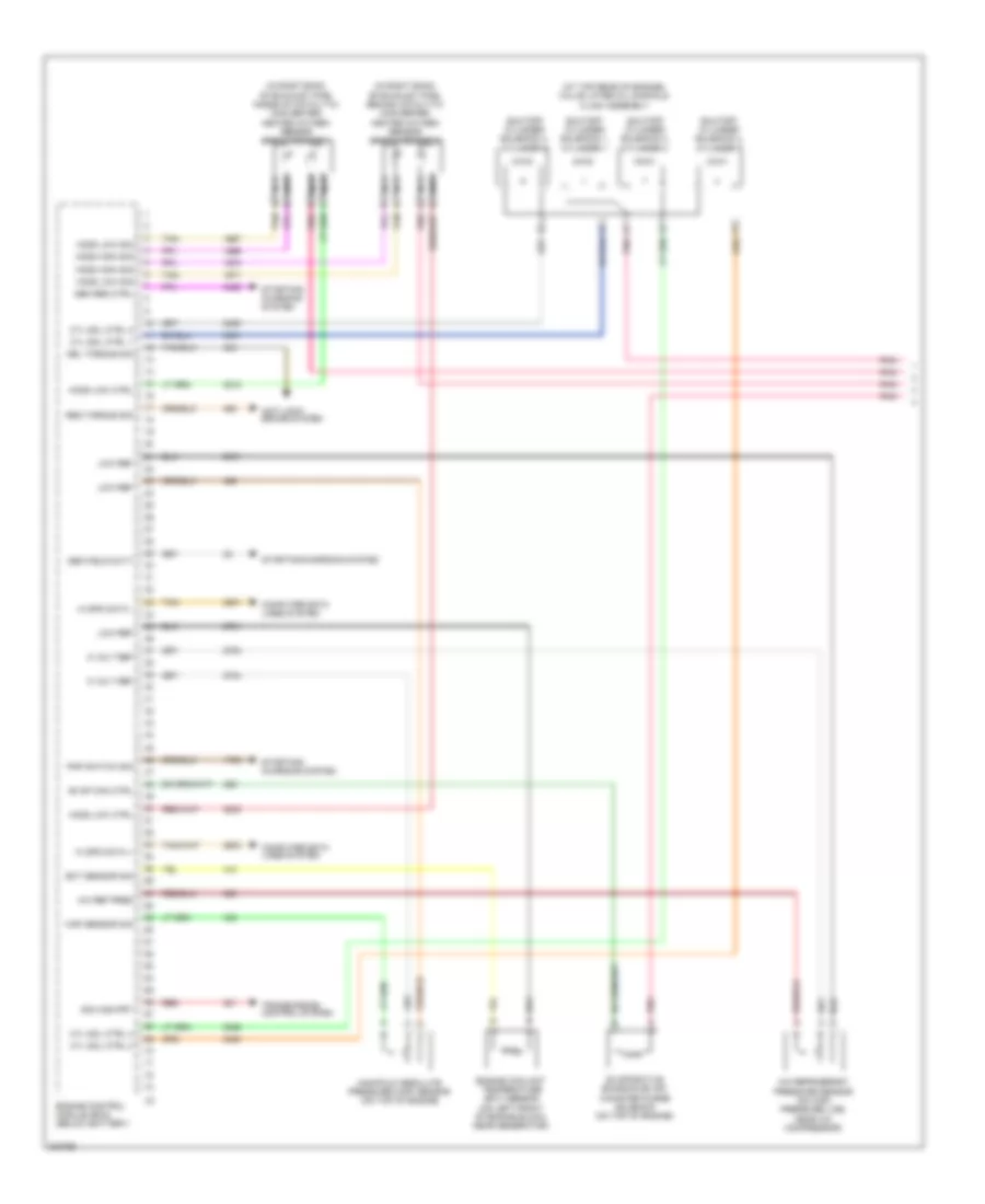 5.3L VIN M, Engine Performance Wiring Diagram (1 of 5) for GMC Envoy 2009