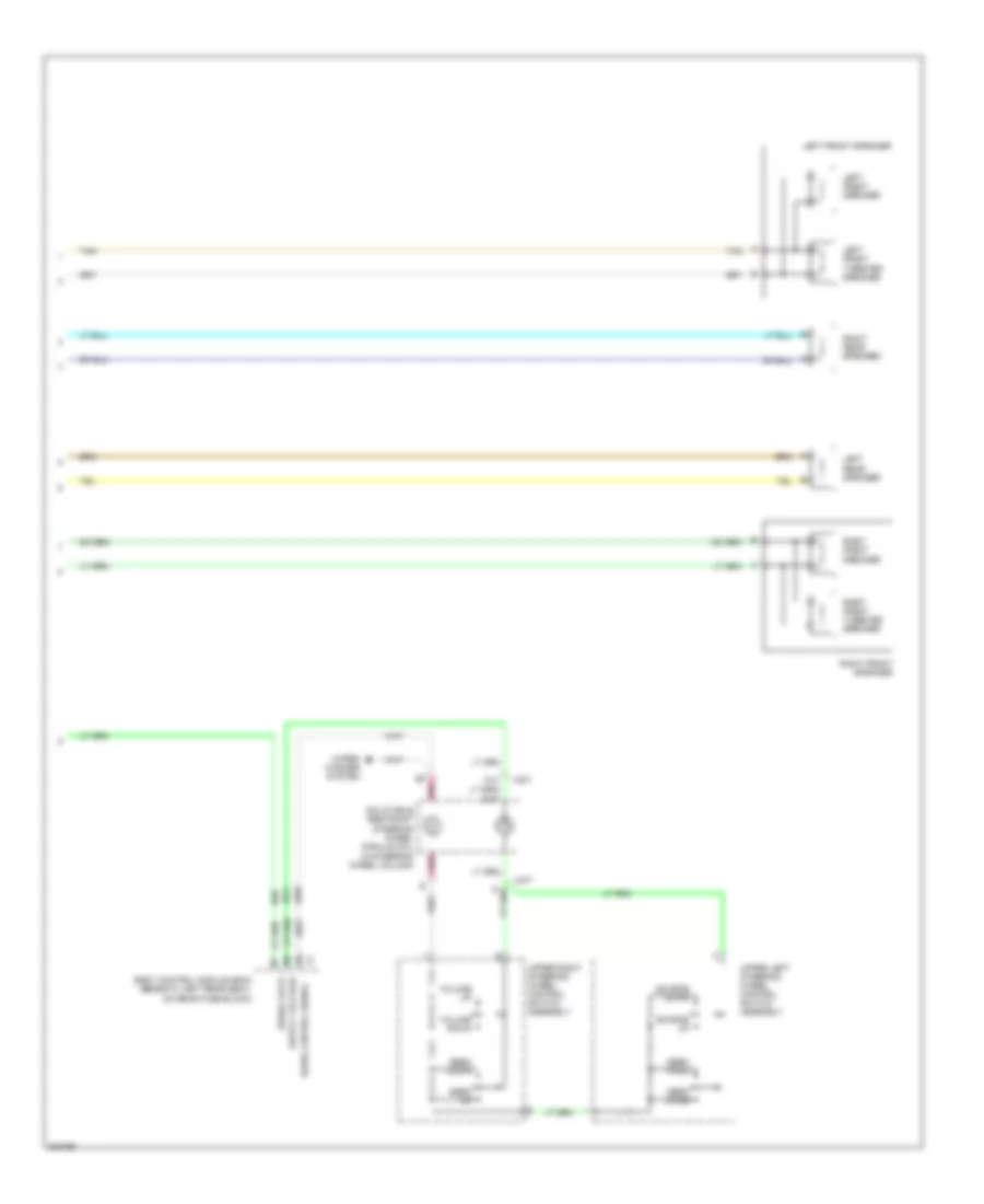 Base Radio Wiring Diagram, with Rear Seat Audio (2 of 2) for GMC Envoy 2009