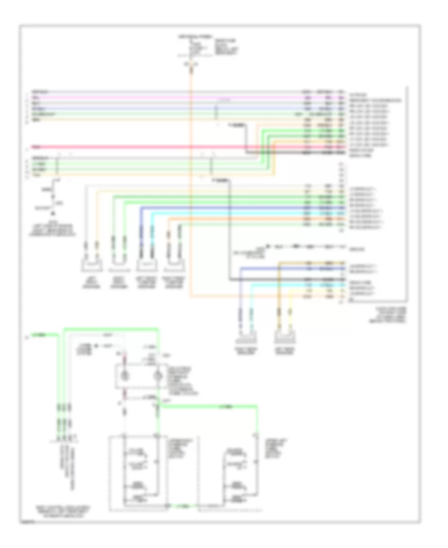 Premium Radio Wiring Diagram 2 of 2 for GMC Envoy 2009