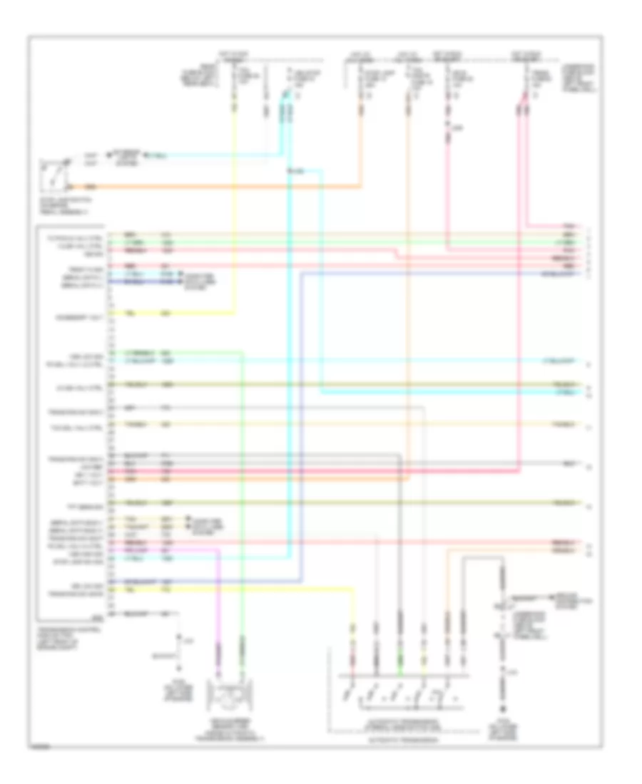 A T Wiring Diagram 1 of 2 for GMC Envoy 2009