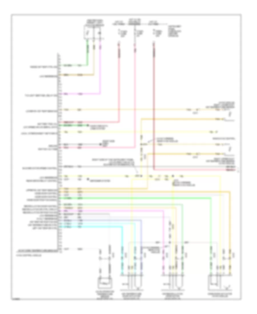 Automatic A C Wiring Diagram 1 of 2 for GMC Terrain SLT 2011