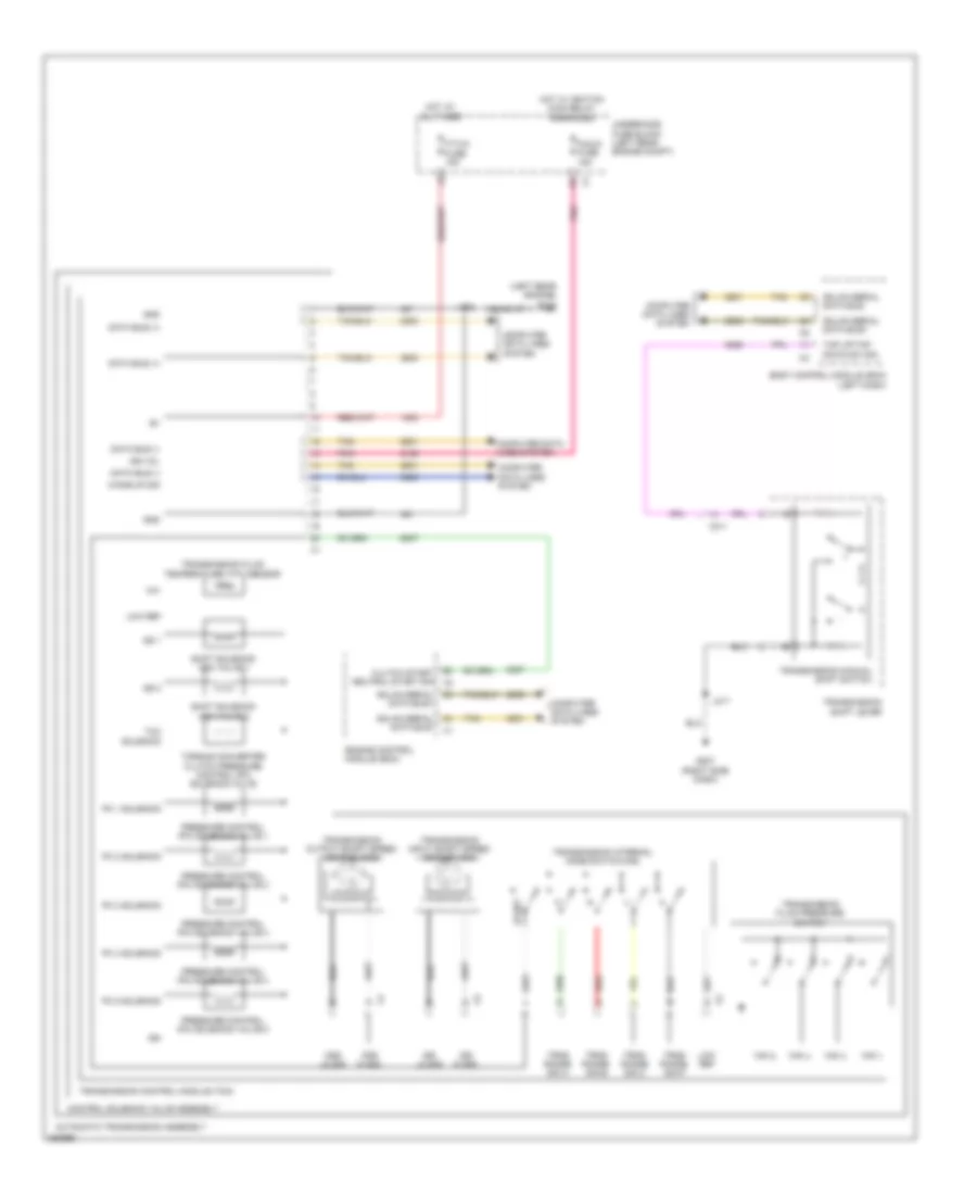 3.0L VIN 5, AT Wiring Diagram for GMC Terrain SLT 2011