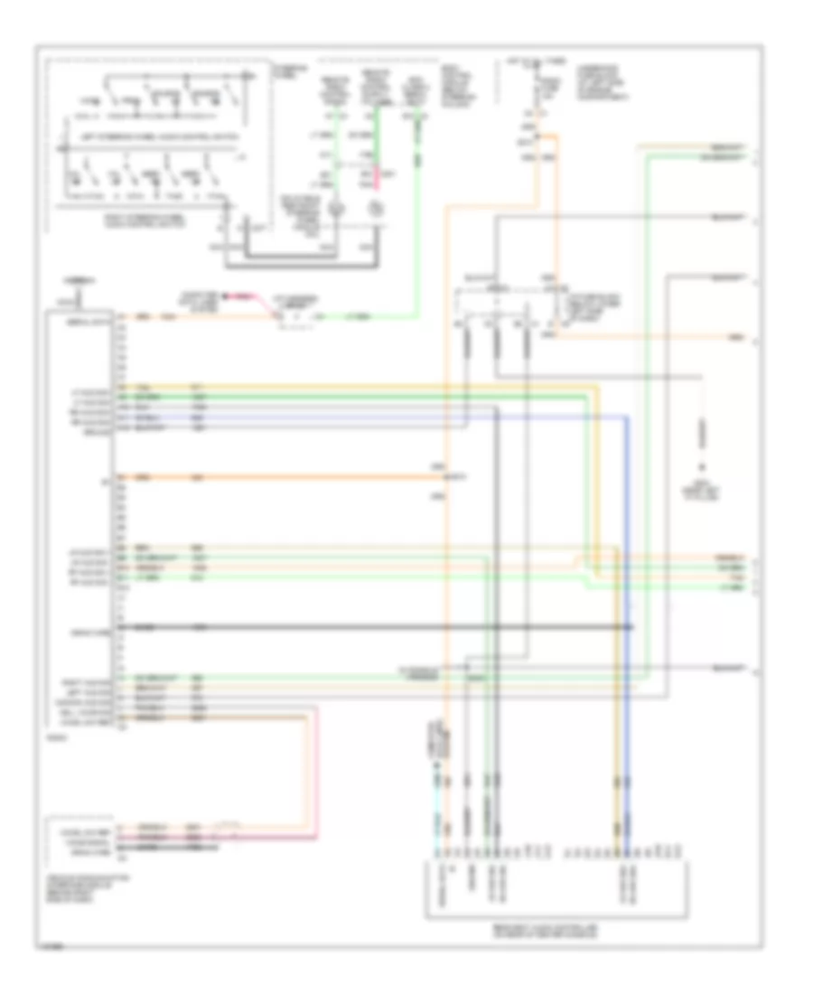 Premium Sound Radio Wiring Diagram, with Digital Radio Receiver (1 of 2) for GMC Sierra 3500 2004