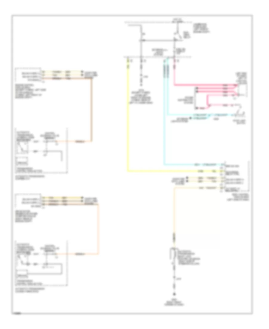 Shift Interlock Wiring Diagram for GMC Yukon XL K2013 1500