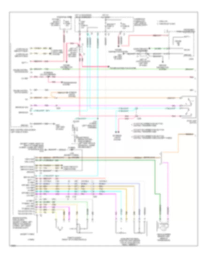 Cruise Control Wiring Diagram 1 of 2 for GMC Yukon XL K2013 1500